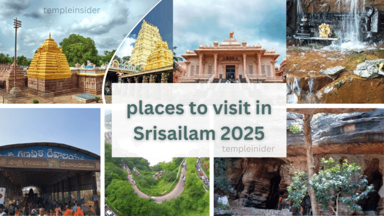 places to visit in Srisailam 2025