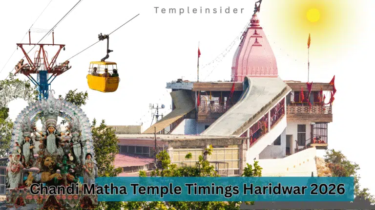 Chandi Matha Temple Timings Haridwar 2026