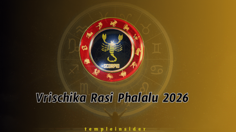 Vrischika Rasi Phalalu 2026