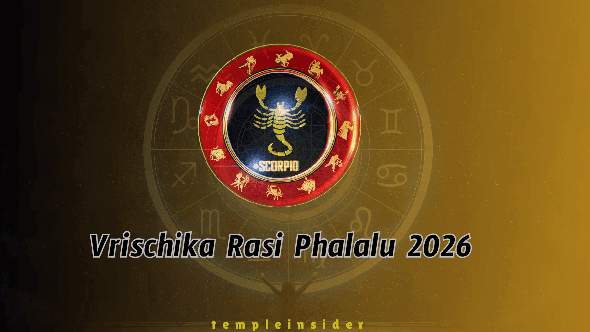 Vrischika Rasi Phalalu 2026