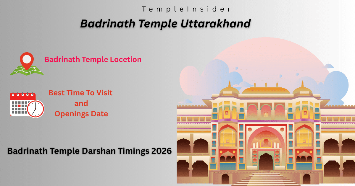 Badrinath Temple darshan timing 2026