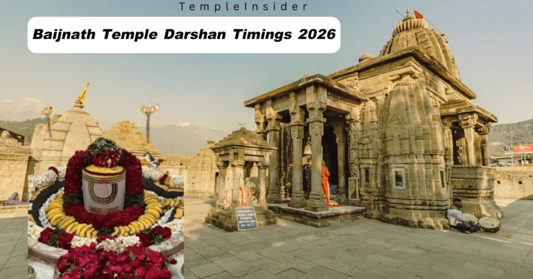 Baijnath Temple Darshan Timings 2026