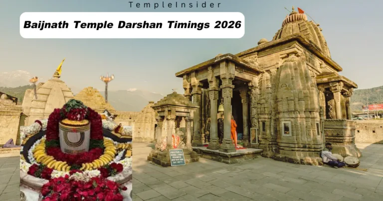 Baijnath Temple Darshan Timings 2026