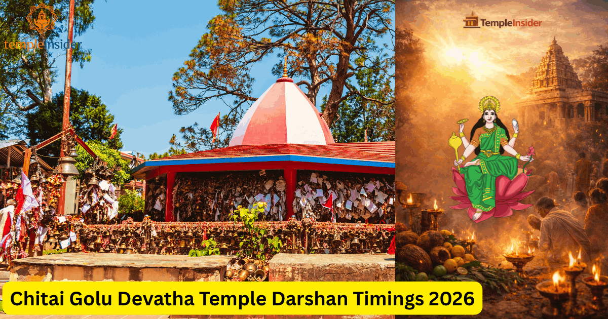 Chitai Golu Devatha Temple Darshan Timings 2026
