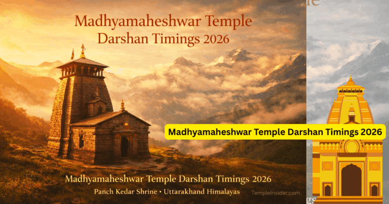 Madhyamaheshwar Temple Opening & Closing Months