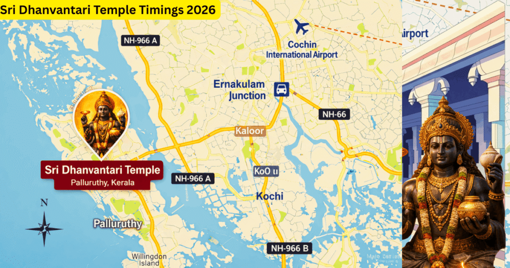 Sri Dhanvantari Temple Timings 2026 