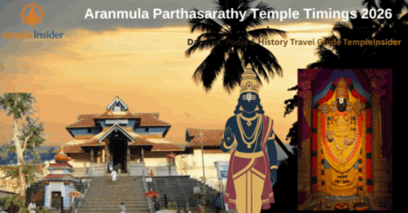 Aranmula Parthasarathy Temple Timings 2026