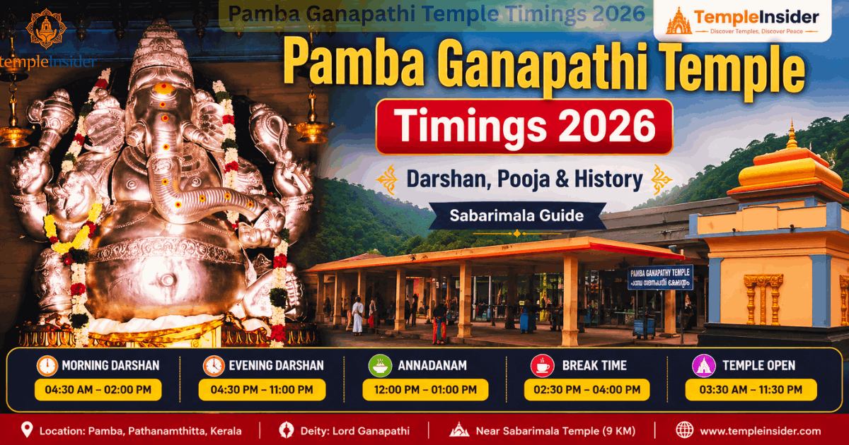 Pamba Ganapathi Temple Timings 2026
